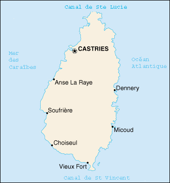 Ile de Sainte-Lucie